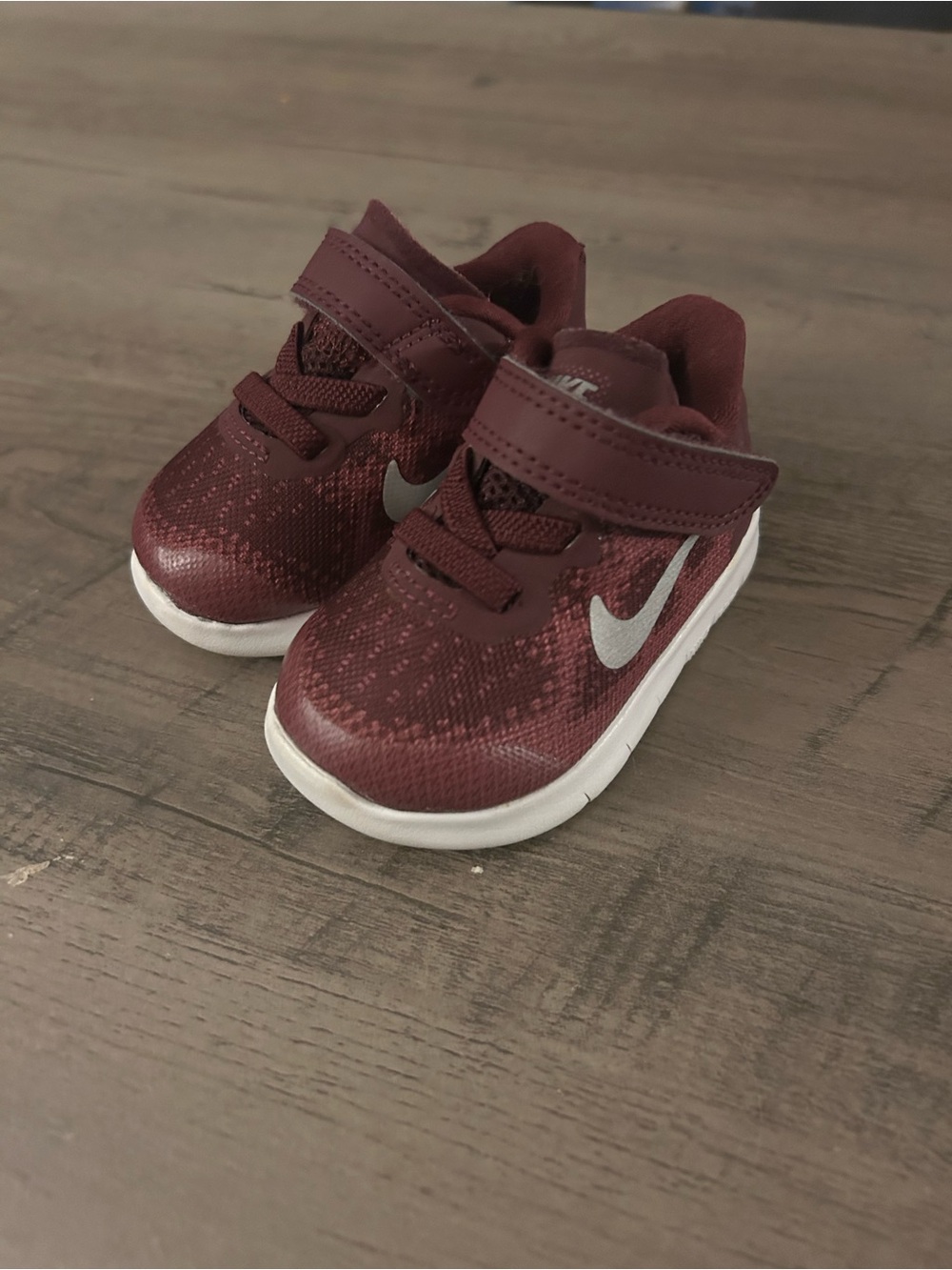 Pink Nike infant/toddler sneakers